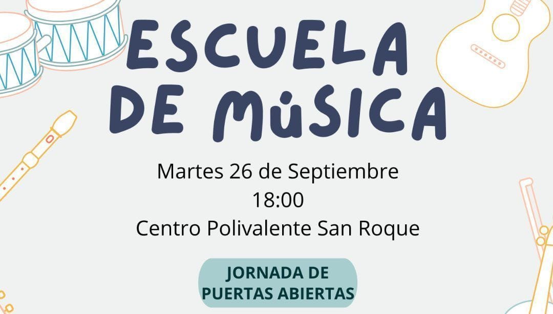 Jornada de puertas abiertas de la Escuela de Música