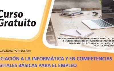 Curso gratuito de Iniciación a la Informática y en Competencias Digitales Básicas