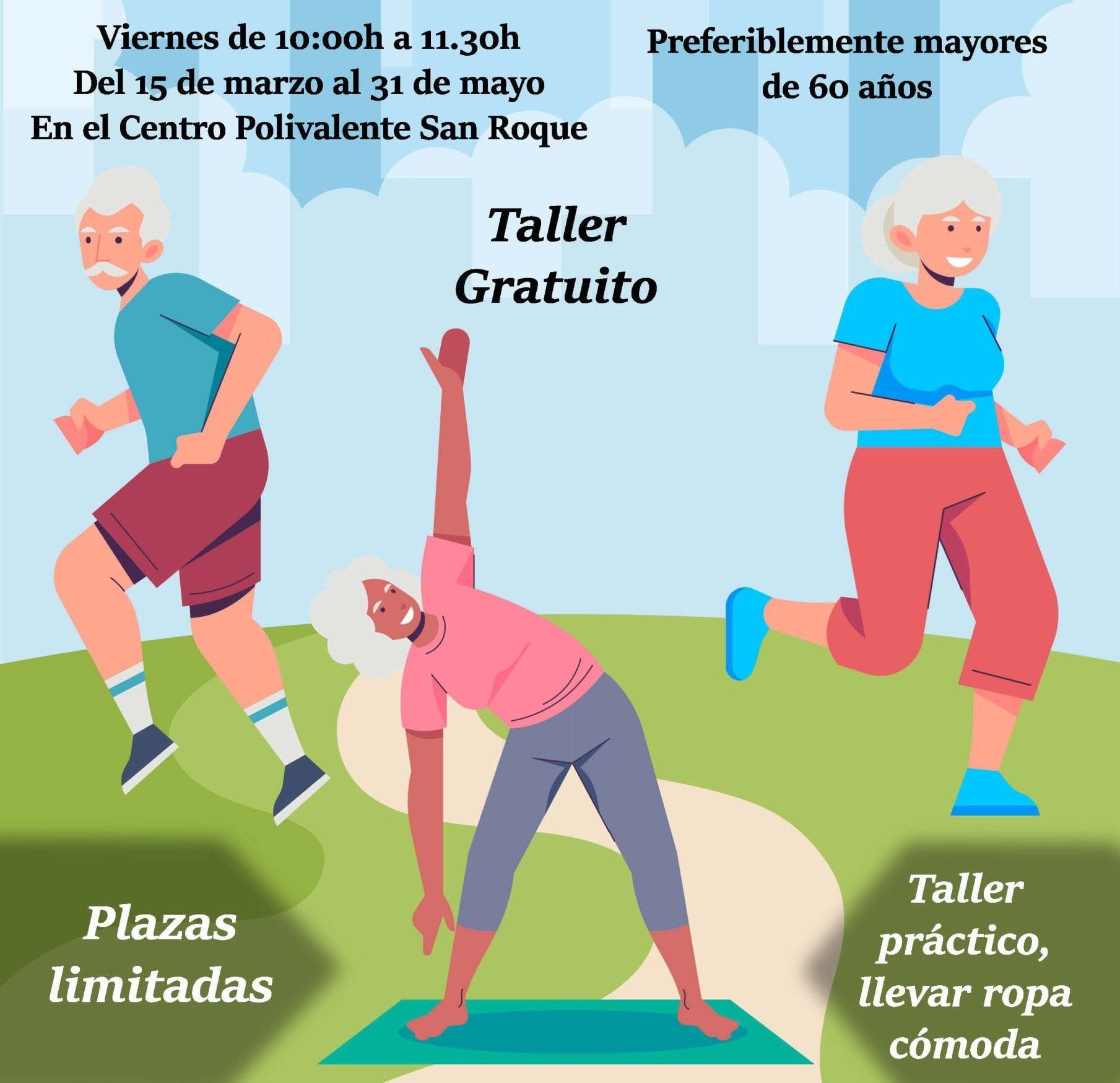 Taller gratuito – Mejora de la actividad física