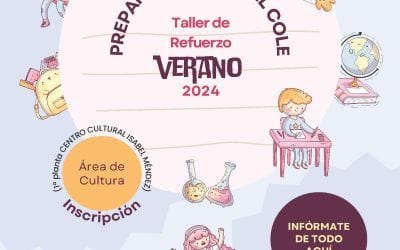 Refuerzo escolar verano 2024