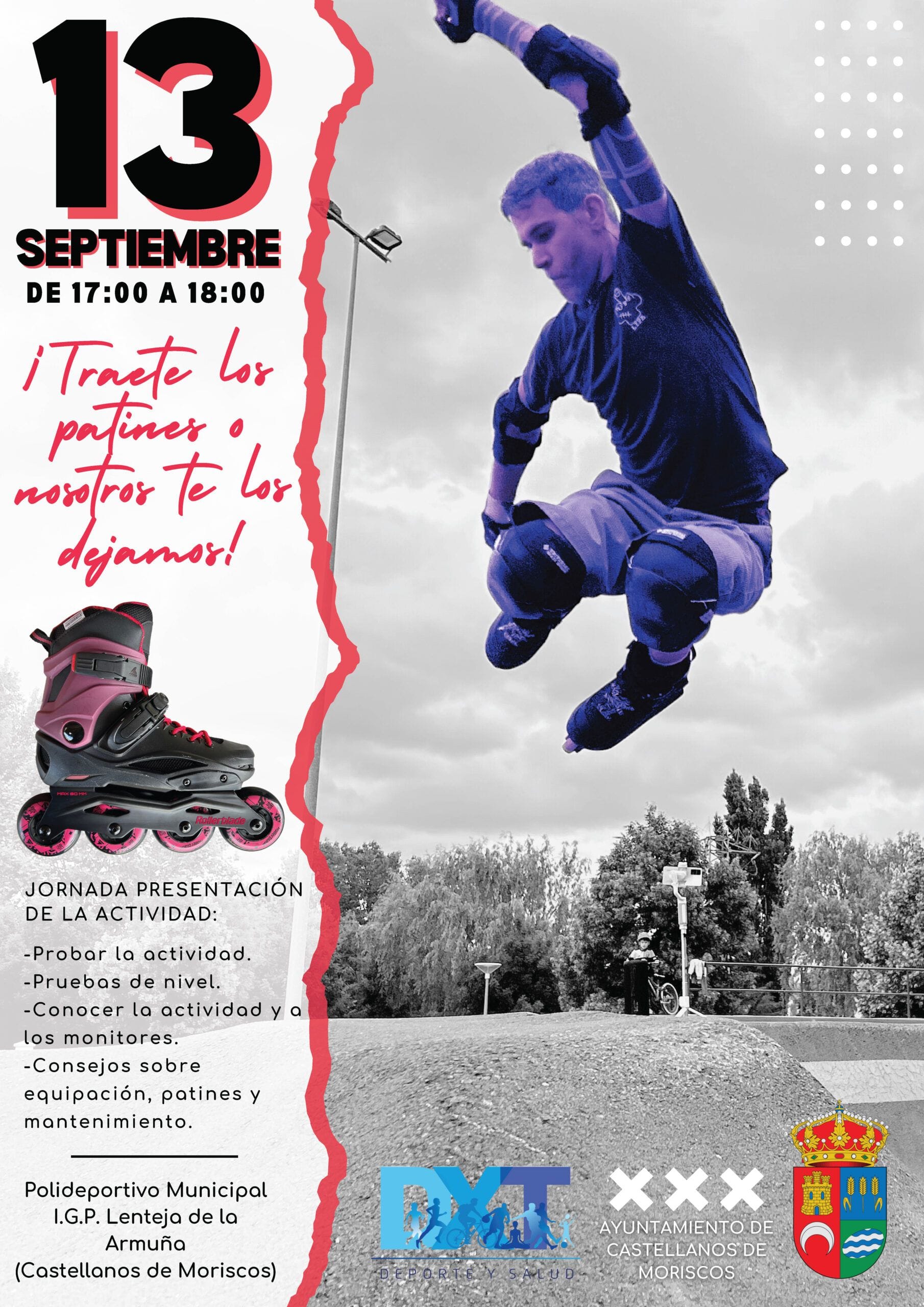 Jornada gratuita de Patinaje en línea