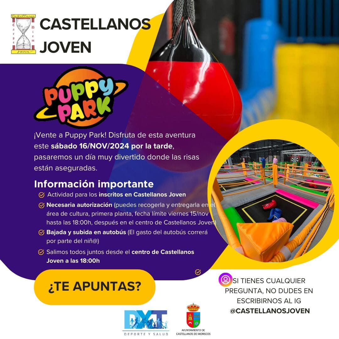 Puppy Park con Castellanos Joven