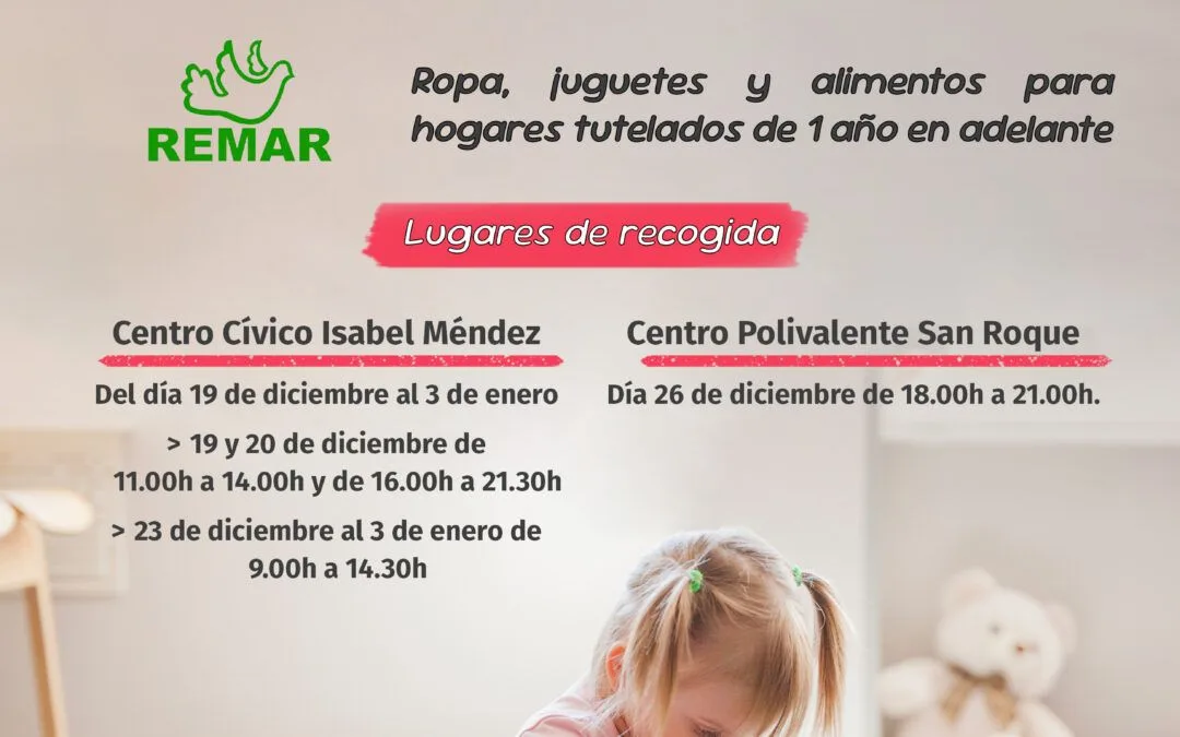 RECOGIDA SOLIDARIA DEL 19 DE DICIEMBRE AL 3 DE ENERO