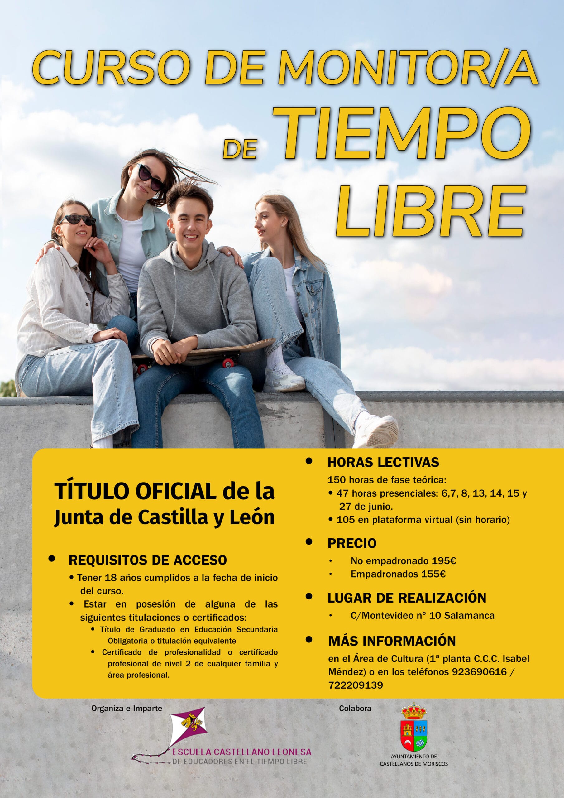 CURSO DE MONITOR/A DE TIEMPO LIBRE