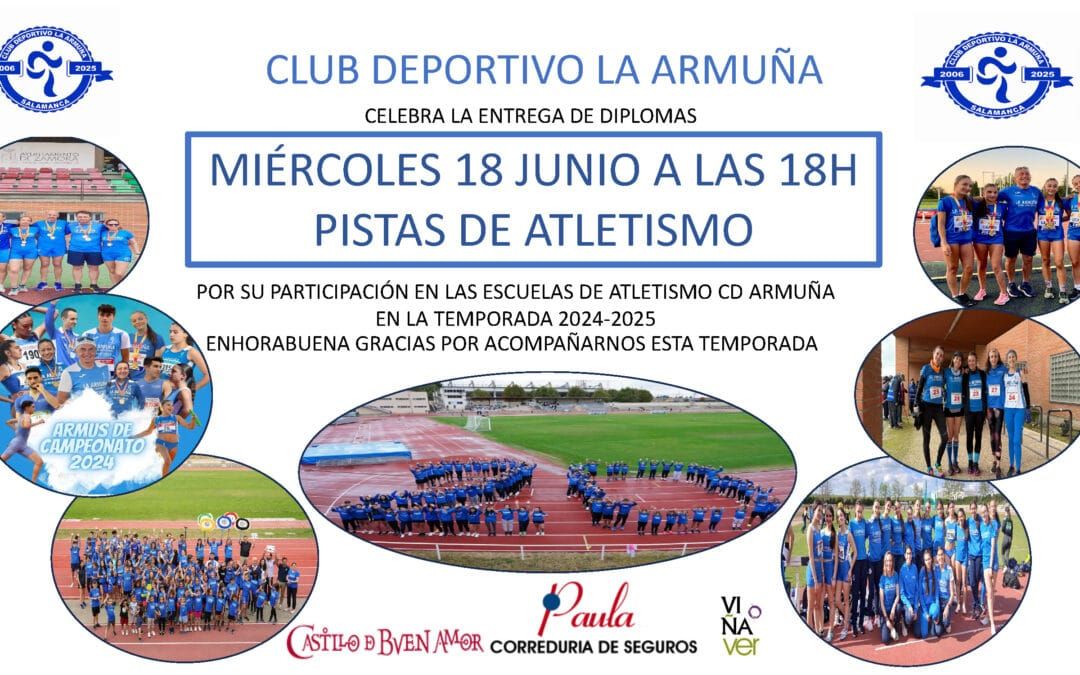ENTREGA DIPLOMAS ATLETISMO