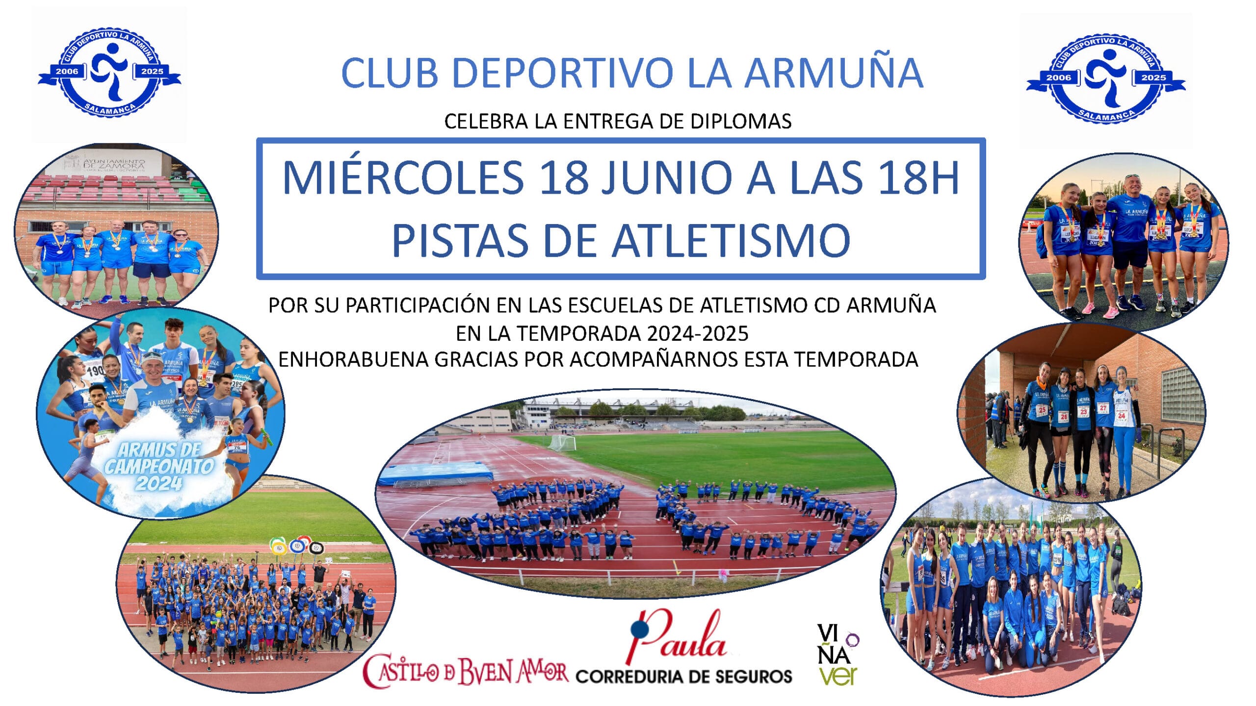 ENTREGA DIPLOMAS ATLETISMO