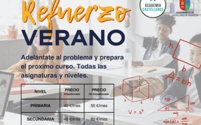 CLASES DE REFUERZO EN VERANO
