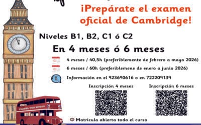 Inglés cursos intensivos