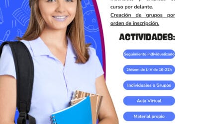 Abiertas las inscripciones ACADEMIA CASTELLANOS