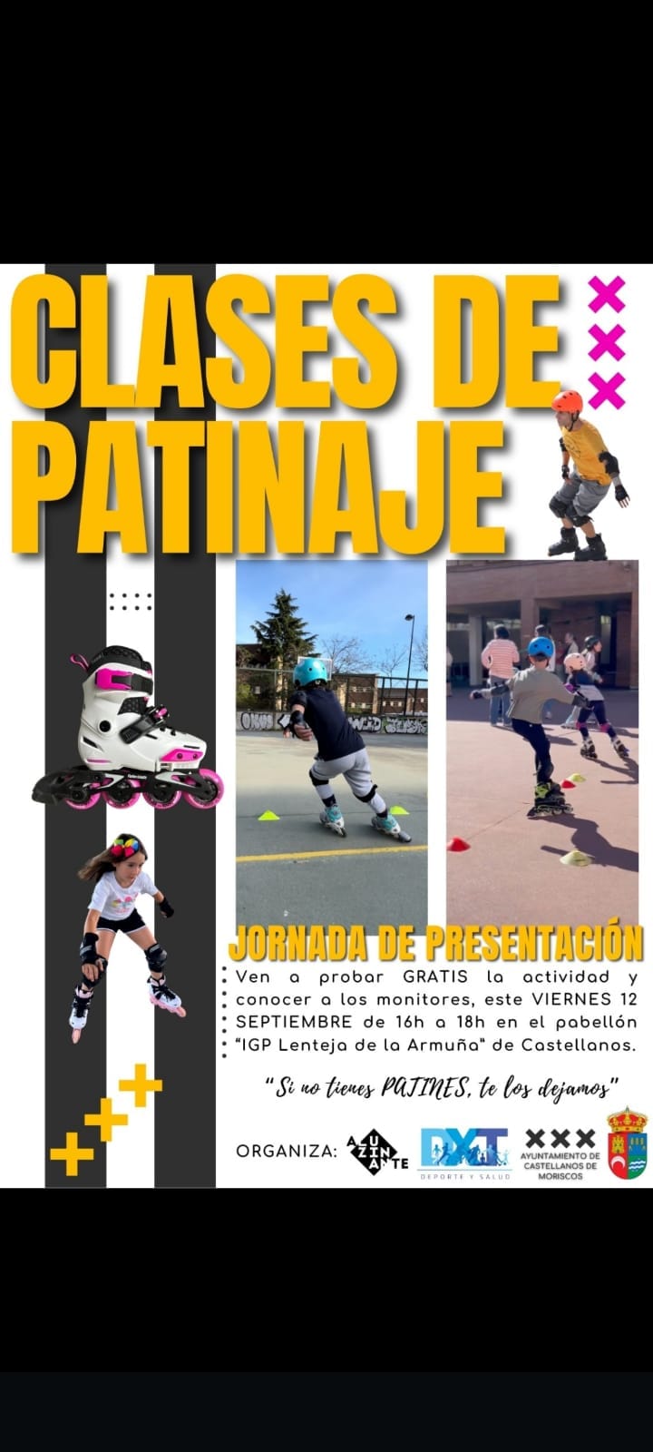 Jornada gratuita de Patinaje