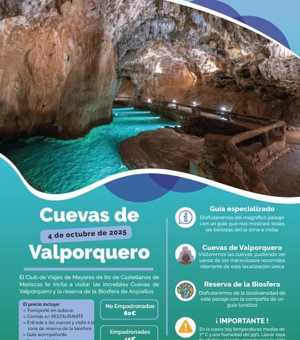 Viaje a las Cuevas de Valporquero