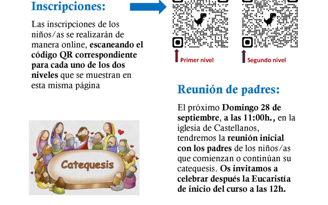 Catequesis 2025-2026