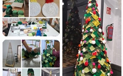 Felicitación navideña de Grupo de Crochet Libre