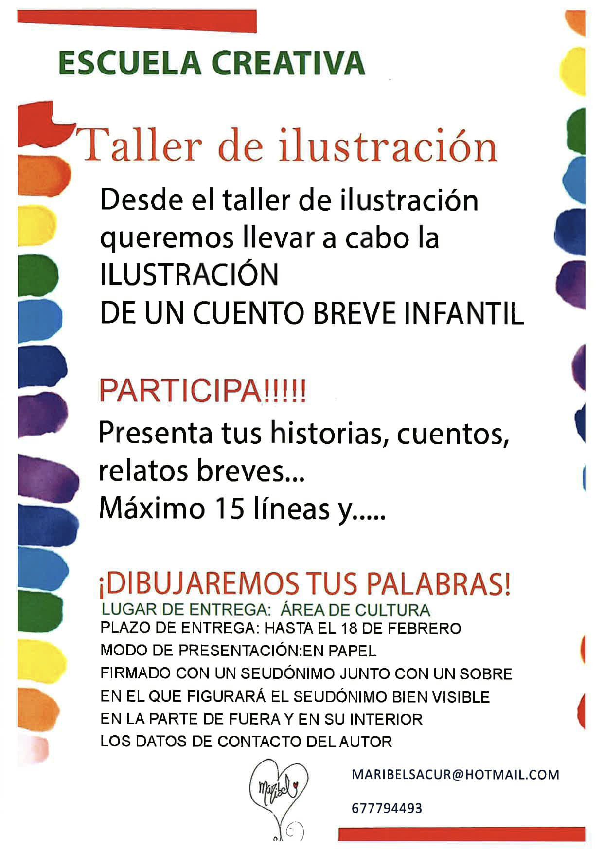 Talle de ilustración de cuentos