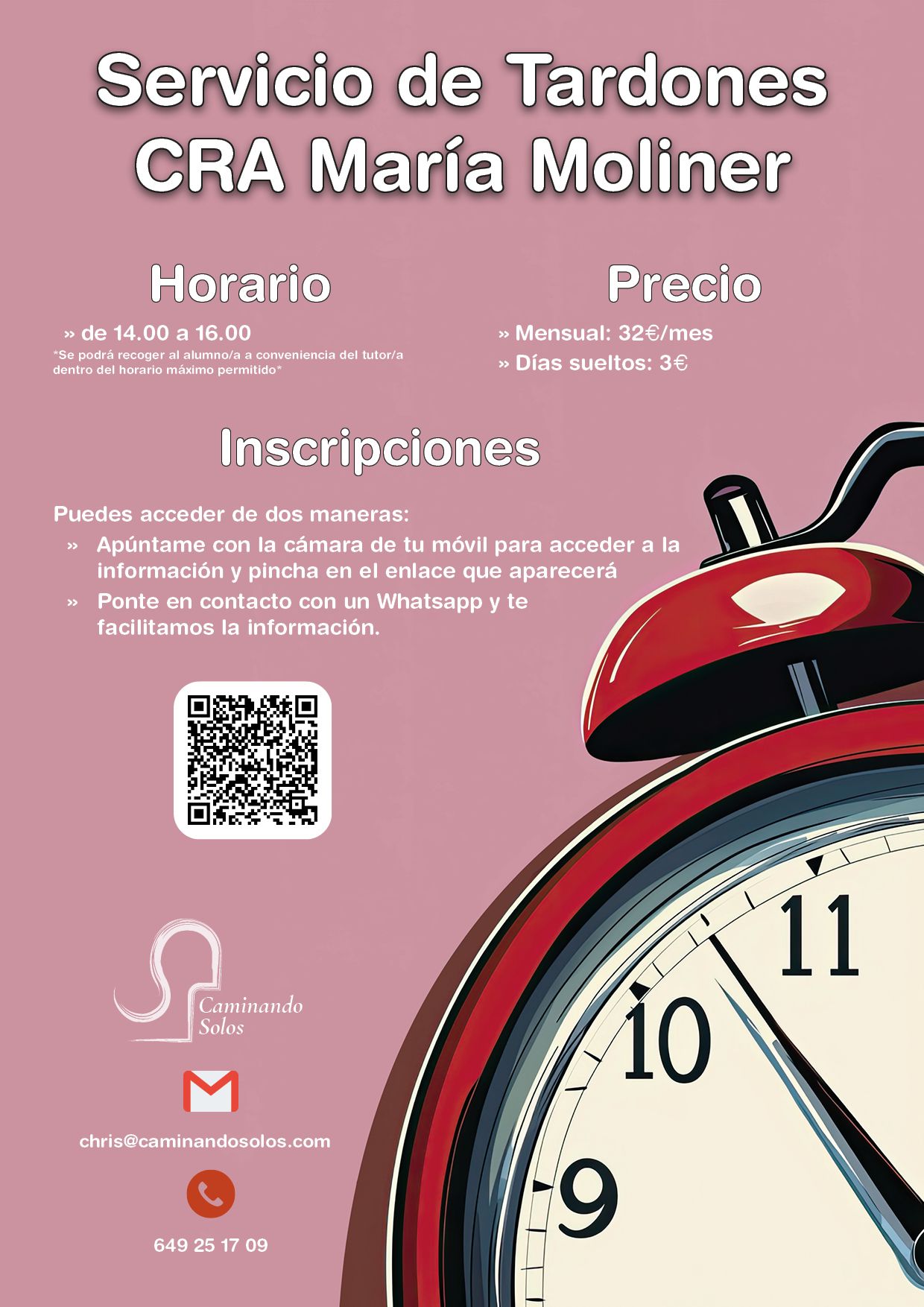 Servicio de tardones