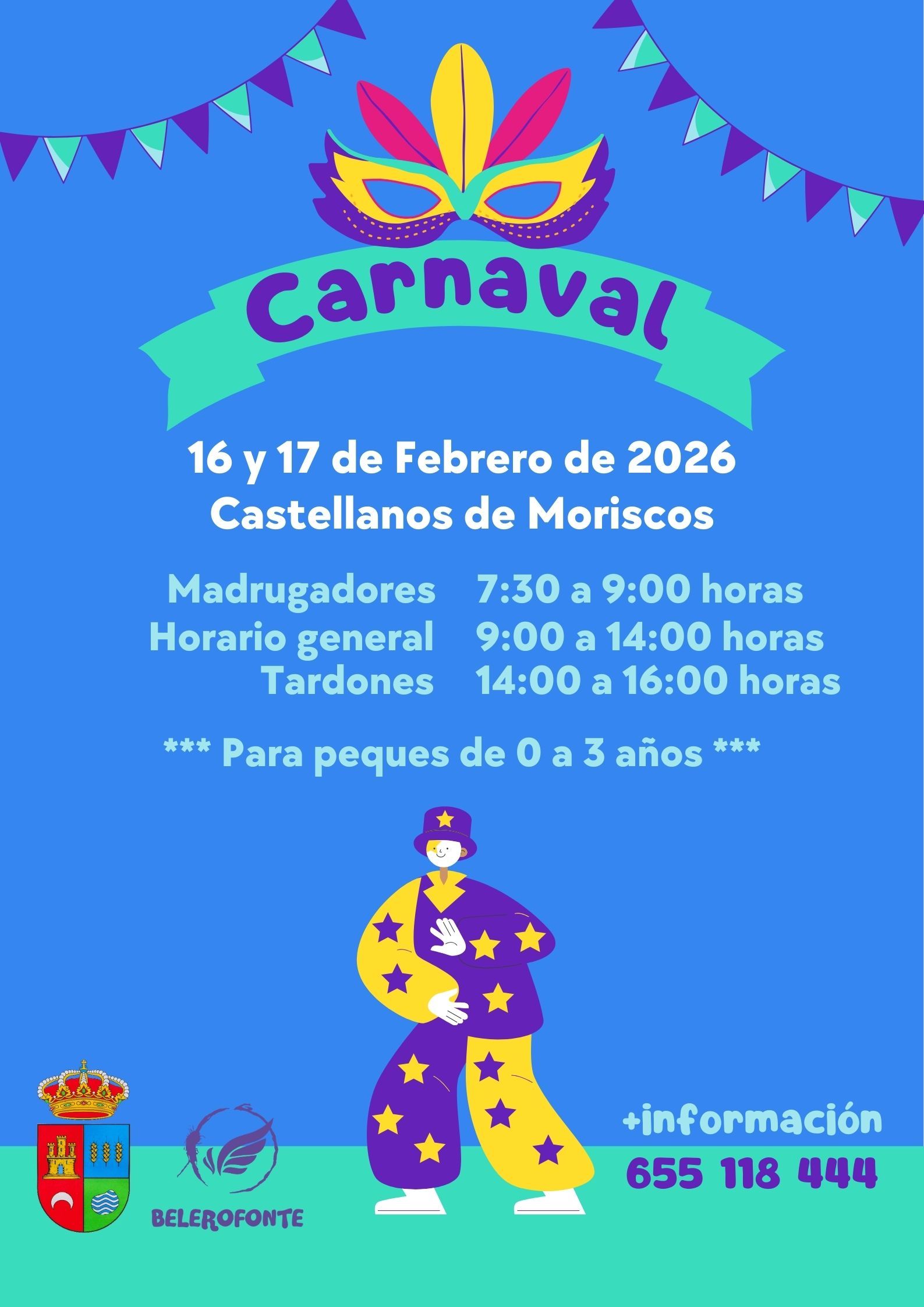 Concilia de Carnaval, 16 y 17 de febrero