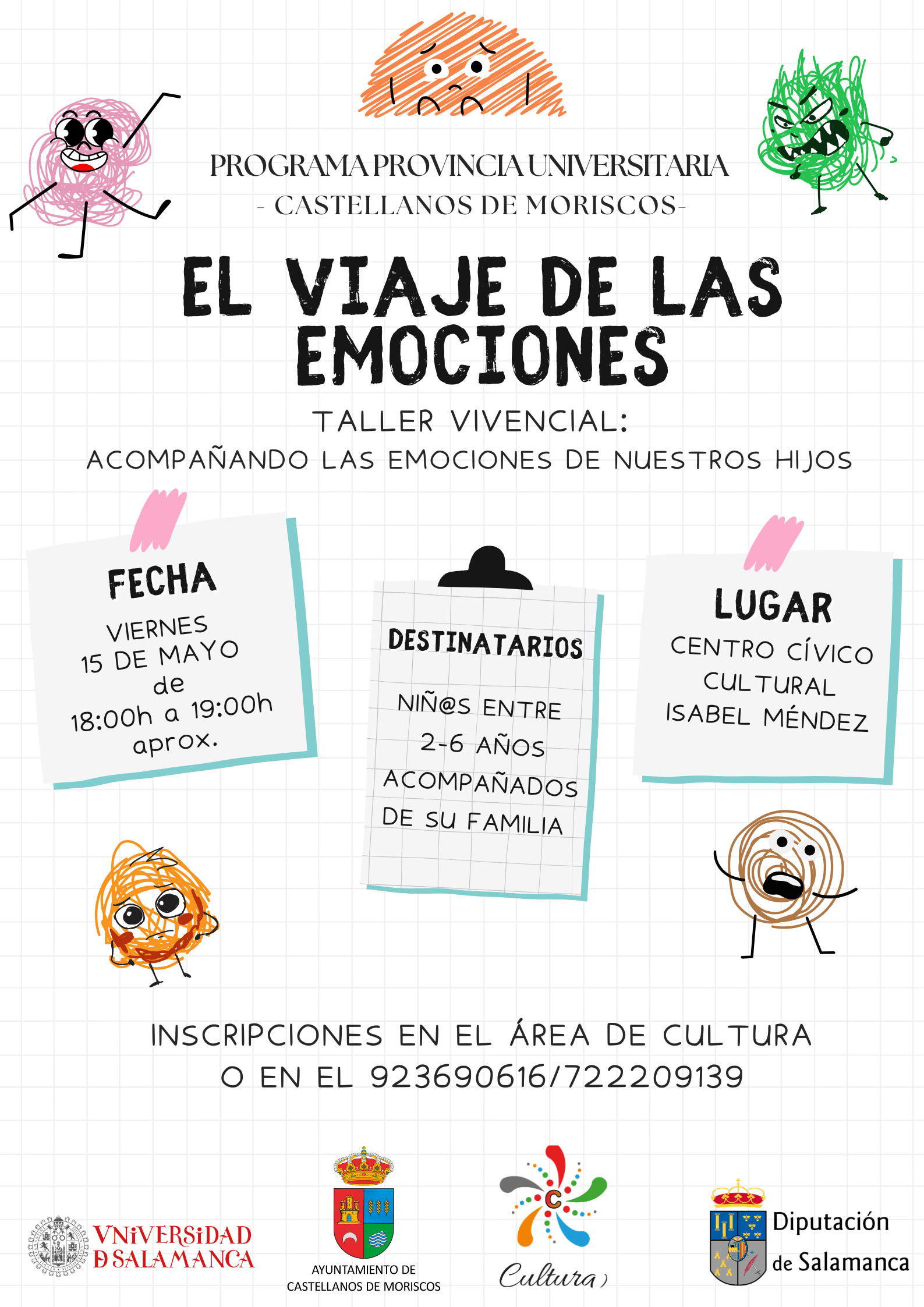 EL VIAJE DE LAS EMOCIONES DE 2 A 6 AÑOS