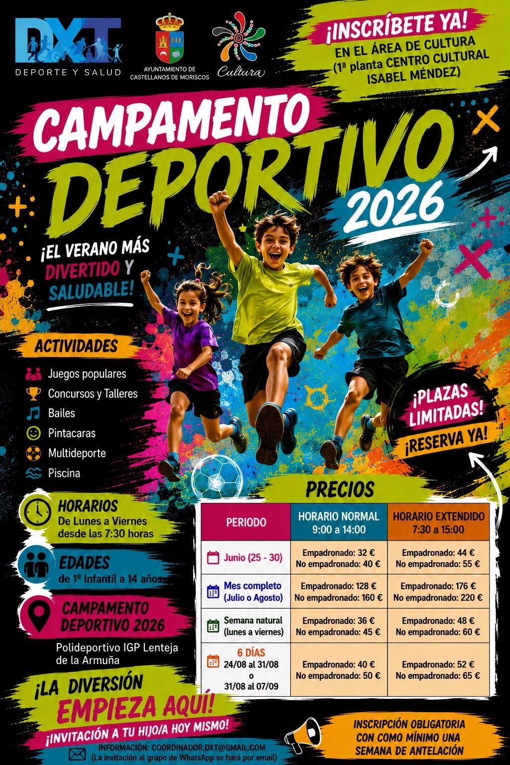 CAMPAMENTO DEPORTIVO