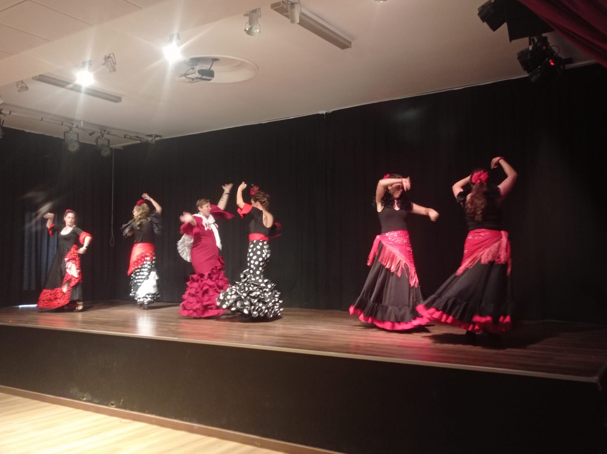 Exhibición de sevillanas y flamenco