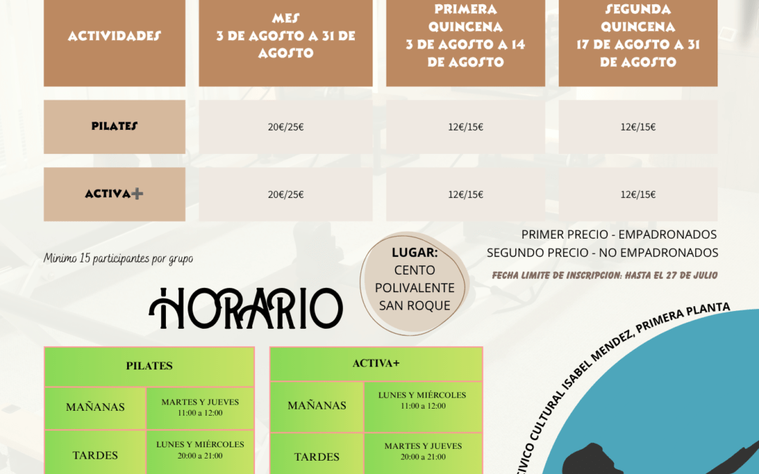 PILATES / ACTIVA +