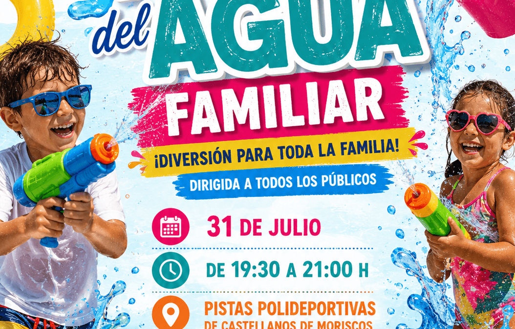 FIESTA DEL AGUA FAMILIAR Y GRAN JUEGO DE LA OCA
