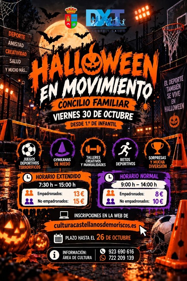 Concilio de Halloween DXT a partir de 1º Infantil